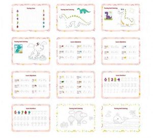Libro de Actividades para Niños, Educación Temprana, Desarrollo Cognitivo, Libro Sensorial para Despegar y Pegar - Product Image 3