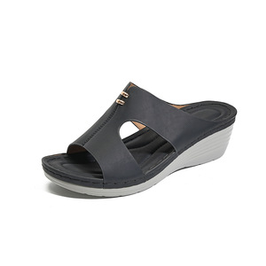 Sandalias de verano con punta abierta para mujer, calzado informal para caminar al aire libre con suela suave antideslizante - Product Image 2