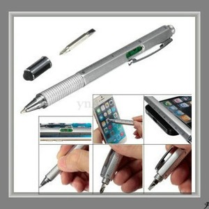 Bolígrafo Retráctil de Acero con Logotipo Personalizado, Cinta Métrica Extraíble, Regla Interna de Hierro y Plástico - Product Image 4