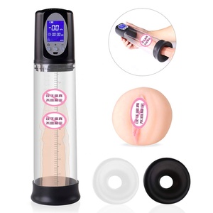 LCD Affichage Électrique Dick <span class=keywords><strong>Agrandir</strong></span> Le Dispositif D'érection de Vide De la Pompe À Pénis Produits - Product Image 1