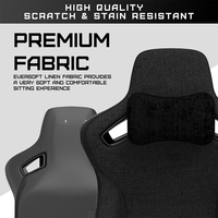 Chaise de jeu de qualité supérieure, chaise de bureau OEM, chaises pour le gaming avec accoudoirs 4D en mousse moulée pour studios