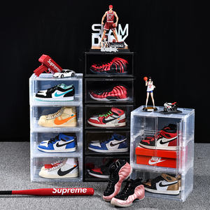 Boîte de rangement pour chaussures, porte extérieure imprimée, personnalisés, à empiler avec Logo, delux <span class=keywords><strong>jordan</strong></span> - Product Image 5