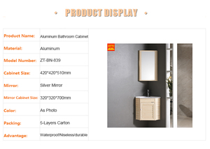 Cheap Price Aluminum Delta Wall <strong>Corner</strong> <strong>Cabinets</strong> Modern Bathroom <strong>Corner</strong> Vanity <strong>Mirror</strong> <strong>Cabinet</strong> Bathroom Fittings - Product Image 2