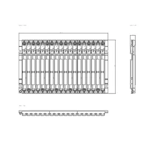 Brand New 6ES7400-1TA11-0AA0 | PLC MODULE | NEW ORIGINAL | GERMANY | SIMATIC S7-400 Module Holder UR1 Aluminum Central