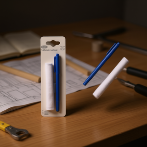 Ensemble de rubans à mesurer ILAN avec stylo et chiffon, 2 pièces, pour les tâches de mesure - Product Image 3