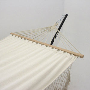 आउटडोर इनडोर गार्डन कैंपिंग पोर्टेबल हैममॉक तह अल्ट्रालाइट कैनवास लटकाए पेड़ स्विंग - Product Image 2