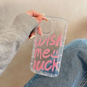 เคสสำหรับ iPhone 17 Pro Max ลายหน้ายิ้มภาษาอังกฤษแบบเรียบง่าย ดีไซน์สีสันสดใส รูใหญ่ ป้องกันการกระแทก - Product Image 2