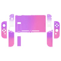 Accessoires de jeu pour console Nintendo Switch, coque complète avec béquille pour console de jeu vidéo Nintendo Switch