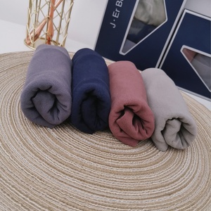 Boxers de caja para hombre de 4 piezas, pantalones bóxer transpirables de Color sólido sin costuras para hombre, bóxers cómodos de alta elasticidad al por mayor en caja - Product Image 3
