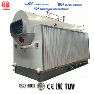 Chaudière à vapeur horizontale à grille fixe DZH 6 tonnes, alimentée au bois, à biomasse ou au charbon, prix usine - Product Image 1