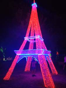 Đèn LED tháp motif ánh sáng giáng sinh 3D cho holiday - Product Image 3