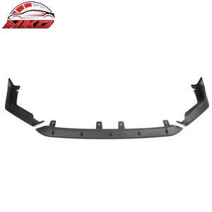 Lèvre de pare-chocs avant compatible avec Honda Civic 2022-2024 11e génération style IKON non peinte 3 pièces PP haute qualité pièces auto kit carrosserie - Product Image 3