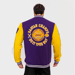 Akilex Logo personnalisé Uniforme d'équipe d'hiver de haute qualité Vestes de baseball pour hommes Vente en gros Veste universitaire - Product Image 2