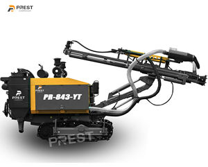 آلة حفر متكاملة اقتصادية بقوة 162 كيلوواط لعمق حفر 30 متر في مناجم الحفر المفتوح، محرك وصندوق تروس من نوع نيمسيس 90-115 ملم - Product Image 6