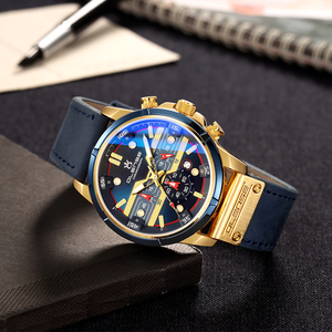 OLENSE นาฬิกากีฬาผู้ชาย,นาฬิกาควอตซ์ Orologio Uomo O กันน้ำปี2020ปฏิทินแฟชั่นหรูหราแบรนด์ชั้นนำ - Product Image 6