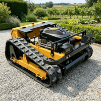 Vente directe d'usine Tondeuse à gazon portable Tondeuse à gazon télécommandée à vendre Tondeuse à gazon robotisée chinoise Idéale pour les pelouses résidentielles