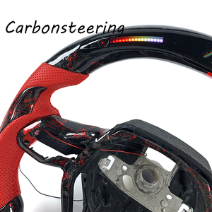 Volant personnalisé en fibre de carbone pour Lamborghini Huracan EVO <span class=keywords><strong>Performante</strong></span> STO LP610 LB724, ajustement OEM, amélioration de l'intérieur sportif - Product Image 5