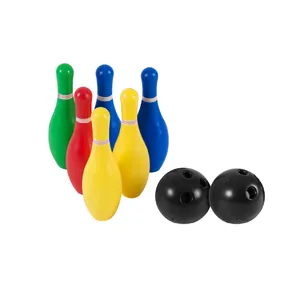 सस्ते प्लास्टिक गेंदबाजी सेट बच्चों लॉन कटोरे गेंद गेंदबाजी के लिए बच्चे