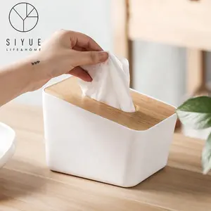 Benzersiz tasarım Nordic doku kutusu yüz peçete tuvalet kağıdı çıkarılabilir depolama dağıtıcı organizatör banyo için yemek masası 1459