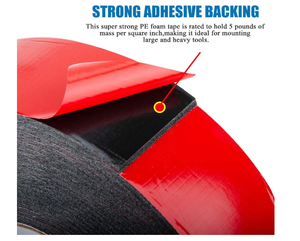 0.5mm 0.8mm 1mm 2mm <span class=keywords><strong>3mm</strong></span> 5mm Super Forte Adesivo Duplo Lados Voltar Espuma Seal <span class=keywords><strong>Tape</strong></span> para Janela à Prova de Intempéries Decorativo - Product Image 5