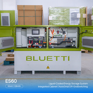 เชื่อมต่อหลายยูนิตแบบขนานได้อย่างง่ายดายด้วยแบตเตอรี่ลิเธียมอุตสาหกรรมอัตโนมัติ Ip67/Ip54 ขนาด 60 กิโลวัตต์ 128 กิโลวัตต์ชั่วโมง อายุการใช้งานยาวนาน ประสิทธิภาพสูง - Product Image 1