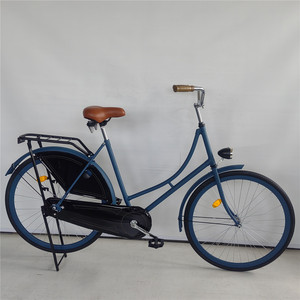 Vélo de ville classique à une vitesse, <span class=keywords><strong>28</strong></span> <span class=keywords><strong>pouces</strong></span>, style hollandais vintage, vélo à cadre bas pour femmes et hommes, vélo urbain rétro avec porte-bagages arrière - Product Image 6