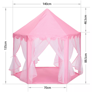 Portable Kids Toy Tent Ball Pool Princess Girl Castle Play House Children House Folding <strong>Playtent</strong> Baby Beach Tent Party Gift - Product Image 2