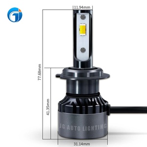 Jg 3 màu sắc <span class=keywords><strong>Led</strong></span> Đèn Pha E380 6000K 4300K 3000K 12000lm hiệu ứng nhấp nháy <span class=keywords><strong>H11</strong></span> 9005 9012 <span class=keywords><strong>LED</strong></span> H4 cho foglamp xe ô tô và xe máy - Product Image 6