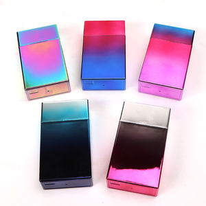 Erliao Étui à cigarettes en plastique galvanisé de grande valeur <span class=keywords><strong>Petit</strong></span> et pratique 20pcs Étui à cigarettes en gros - Product Image 2