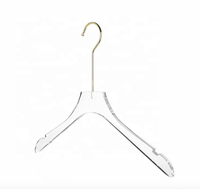 Lucite cintres usine en gros personnalisé acrylique cintre acrylique porte-vêtements en acrylique porte-vêtements en acrylique cintre en plexiglas
