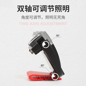 ไฟฉายคาดศีรษะแบบเหนี่ยวนำ Xinda แบบชาร์จไฟได้ พร้อมไฟ LED สีขาวและสีแดง พร้อมเซ็นเซอร์ตรวจจับความเคลื่อนไหว สำหรับตกปลาในเวลากลางคืน กันน้ำ - Product Image 5