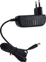 Adaptateur secteur AC/DC de haute qualité, 12 V 1,5 A 18 VA, avec prise EU, fabriqué en usine
