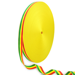 <span class=keywords><strong>2025</strong></span> phổ biến đẹp 2.5cm ba màu Polypropylene đính cườm dệt quần áo và vành đai hành lý phụ kiện may mặc PP <span class=keywords><strong>Webbing</strong></span> - Product Image 5