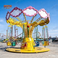 Manège à 12 places, chaise volante, attraction de fête foraine, manège mécanique pour enfants