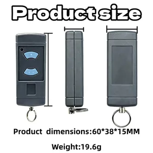 Télécommande <span class=keywords><strong>868</strong></span> MHz HSM4 HSM2 HS2 HS4 HSE2 <span class=keywords><strong>HSE4</strong></span> HSZ1 HSZ2 HSP4 pour porte de garage, fabriquée en Chine, emballage inclus - Product Image 4