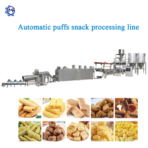 Intelligent <b>Corn</b> Flour Puffs <b>Snack</b> Machine Electric Twin Screw Extruder Multi-Layer Dryer - Product Image 6