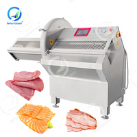 OCEAN Machine à trancher la viande automatique industrielle Machine à couper le bifteck de viande de porc congelé