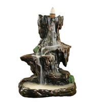 Support d'encens à refoulement en résine, brûleur cascade, décoration d'intérieur, pour encens de santal et aromatiques chinois, cadeaux, directement de l'usine