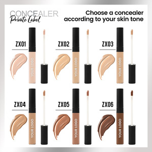 Palette de <span class=keywords><strong>correcteur</strong></span> liquide végétalien personnalisable avec logo, waterproof et longue tenue, <span class=keywords><strong>correcteur</strong></span> de cernes avec bronzer, cosmétiques de maquillage - Product Image 2