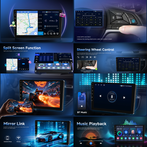 Autoradio Android Podofo 9'' con Carplay Wireless, Android Auto, GPS, WIFI per <span class=keywords><strong>FIAT</strong></span> TIPO/<span class=keywords><strong>EGEA</strong></span> 2016-2020, Vendita all'Ingrosso OEM/ODM - Product Image 3
