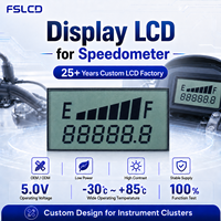 Écran LCD couleur à cristaux liquides, panneau HTN VATN VA TN, affichage LCD à 7 segments personnalisé, vente en gros sur mesure