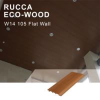 Panneaux muraux et de plafond imperméables pour bureau, décoration en bois-plastique composite, panneau de revêtement mural WPC