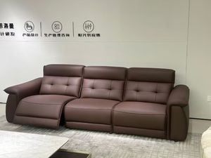 Divano Reclinabile Elettrico Funzionale Modulare Multi-Posto con Cuscini Lombari per <span class=keywords><strong>Arredamento</strong></span> Soggiorno - Product Image 4