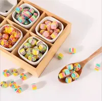 Doces de doces feitos à mão personalizados, doces duros para lanches casuais