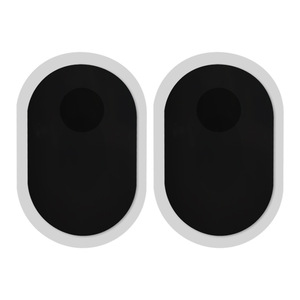 แผ่นอิเล็กโทรดสำรองขนาด 42x60 มม. แบบติดกระดุมแป๊ก สำหรับเครื่องนวดรูปวงรีขนาดเล็ก รุ่น HV F015 021 022 330 9 สีขาว PET ไฮโดรเจล - Product Image 2