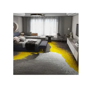 Produsen kustom wol dan nilon axậpusat karpet dinding ke dinding area karpet ruang tamu tikar berbulu dan karpet