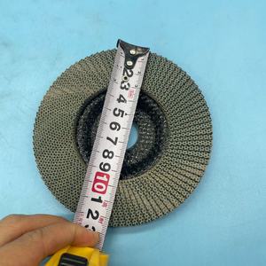 Disques à lamelles diamantés usinés CNC sur mesure pour meuleuse d'angle 125 mm, pour l'élimination de la rouille sur l'acier inoxydable et le métal - Product Image 2