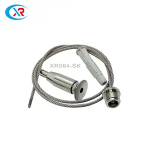 15M 1/8 Stainless Steel Wire Rope Heavy Duty Stainless Steel Cable Ceiling Accessories Wire With Metal Tap for hanging