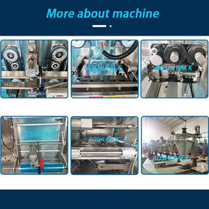 Machine d'emballage automatique de farine de 250g 1kg Machine à emballer d'assaisonnement de condiment de café de protéine d'amidon - Product Image 3