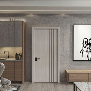 New Arrival 36x80 Contemporary Front <b>Door</b> Right Hand Inswing Exterior French 9 Lite Low-E Glass Fiberglass Outdoor for Villas - Product Image 5